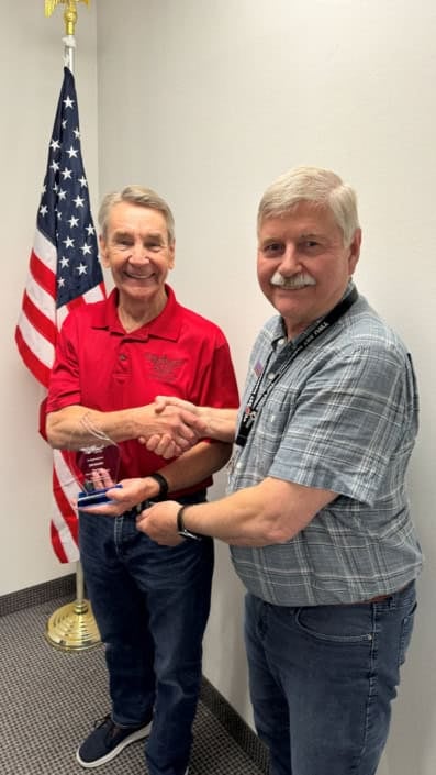New Board Members as of April 1, 2024 2 SM Jim Baird Award from Gordy 397x705 1