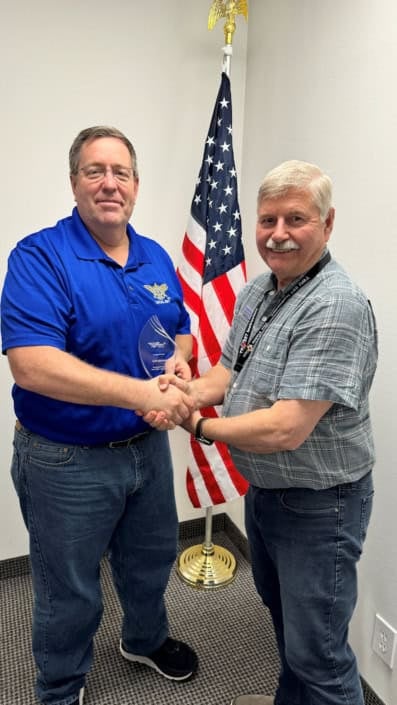 New Board Members as of April 1, 2024 3 SM Tom Simonds Award from Gordy 397x705 1